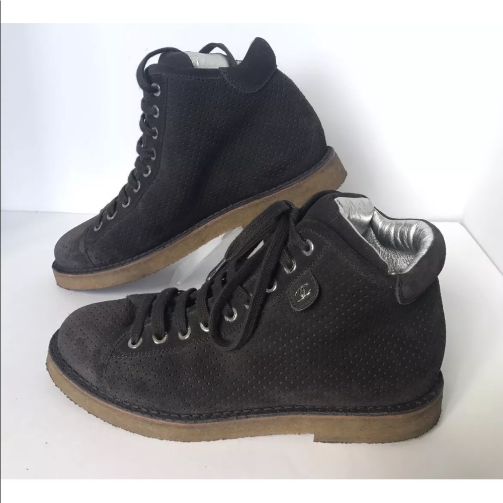 Authentic Chanel boots size 38